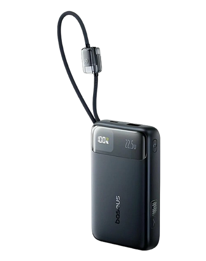 Baseus Powerbank 22.5W 20000mAh + Display EnerFill FC11 Black
