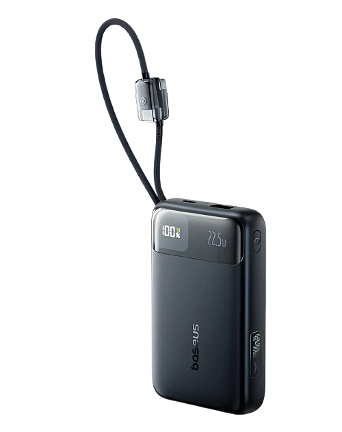 Baseus Powerbank 22.5W 20000mAh + Display EnerFill FC11 Black